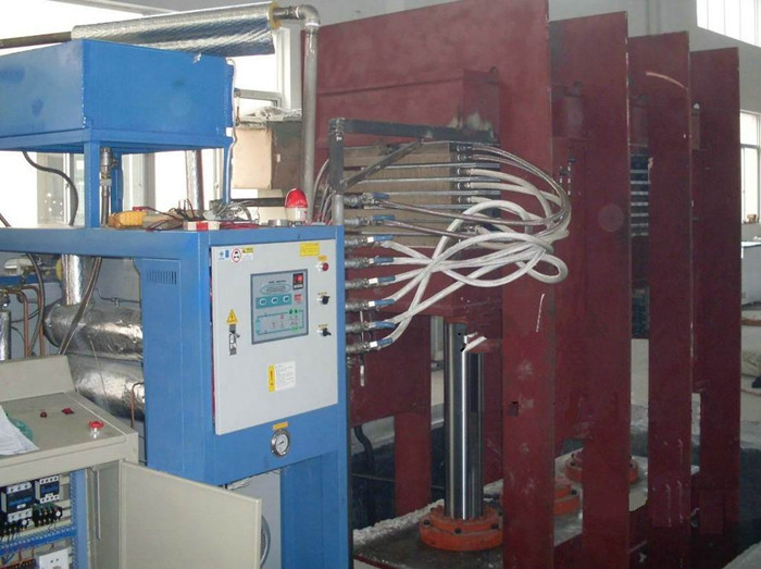 熱壓機油加熱器，層壓板導熱油加溫器