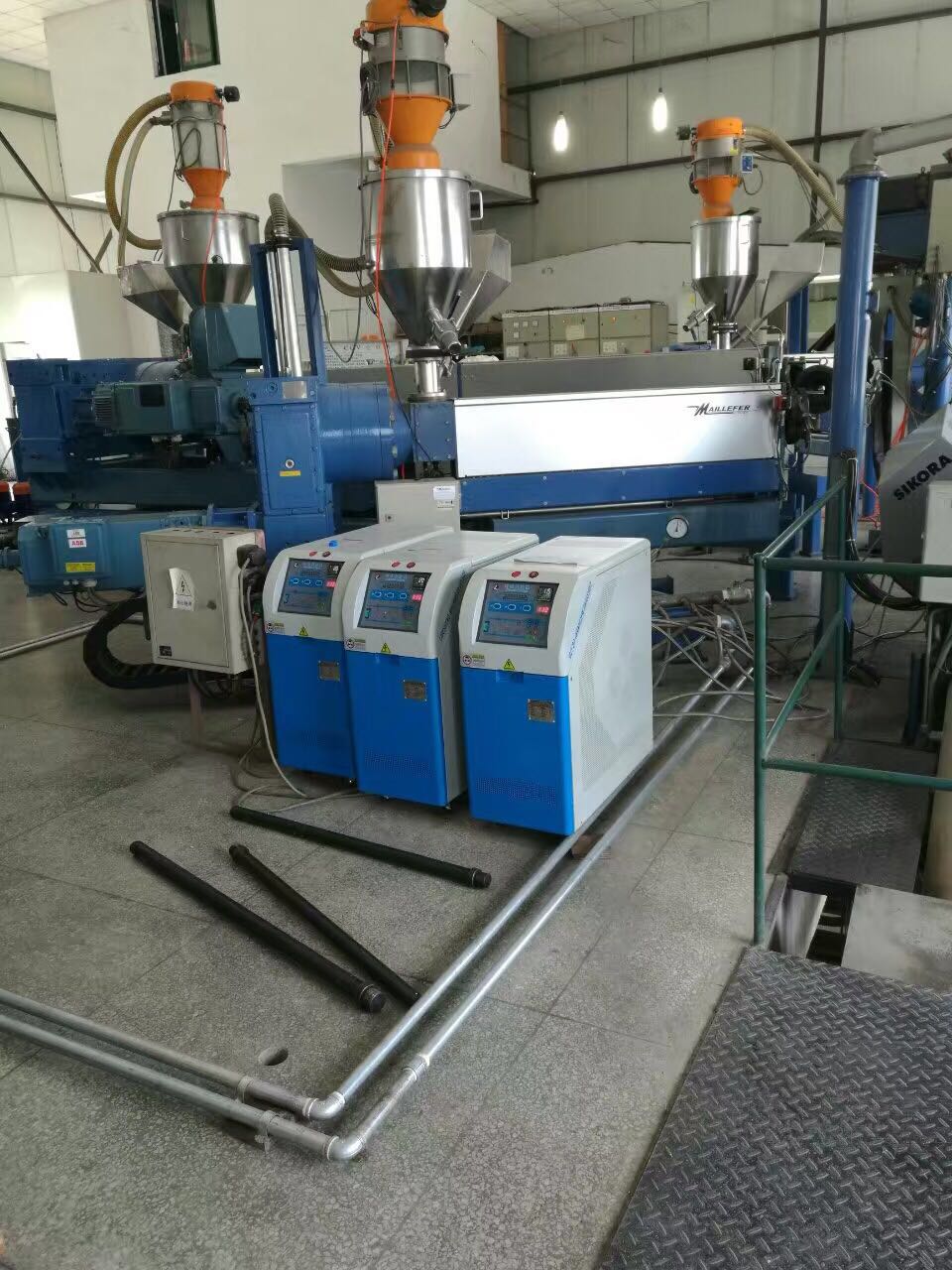 橡膠條擠出控溫機，擠出模具控溫機