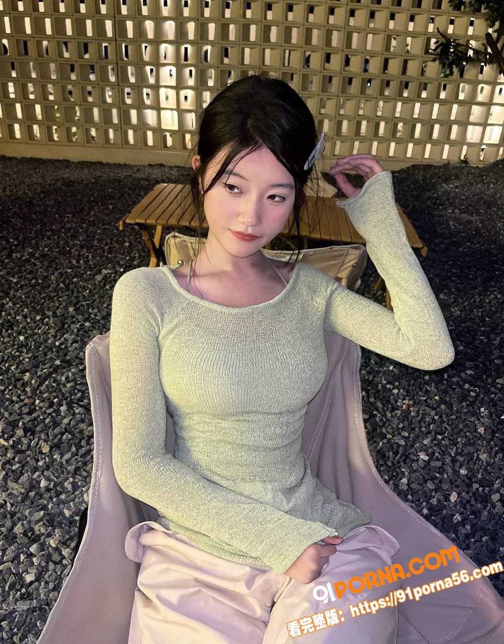 网上约的高颜值萌妹情侣自...（2）