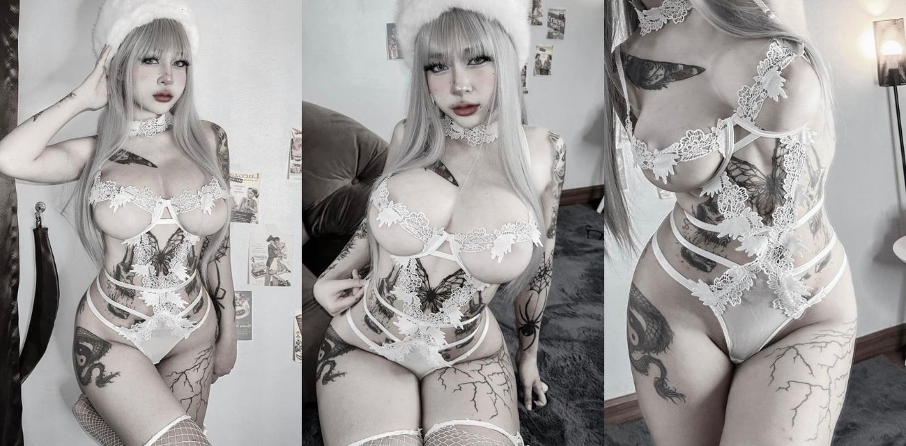 OnlyFans福利姬人妻 Namii 暗黑纹身反差婊巨乳母狗和男友自拍性爱视频 真的好想操！