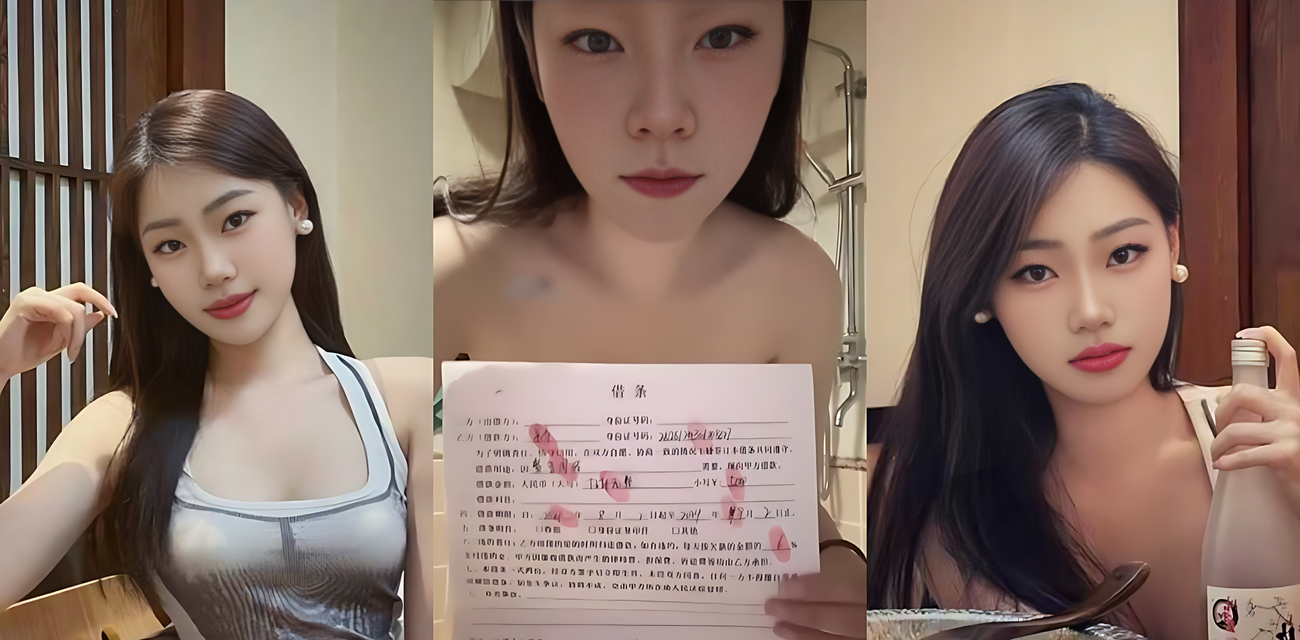 山东青岛大学 李欣怡 为满足虚荣心网上玩裸贷 事后无力偿还选择肉偿金主 3P视频前后夹击狂操尺度拉满！